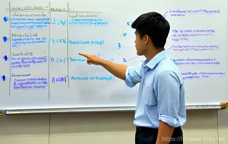 변호사 시험 공부 루틴 - **Prompt:** A highly focused Thai university student, appearing to be in their early twenties, deepl...