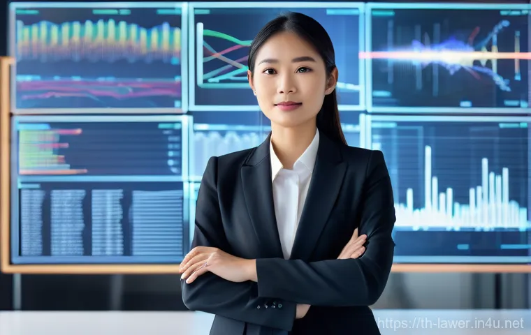 변호사 실무를 위한 필수 스킬 - Image Prompt 1: The Modern Legal Strategist with AI**